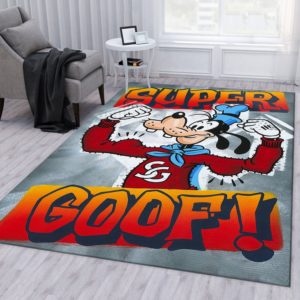 Tocsupergoof Disney Area Rug Carpet