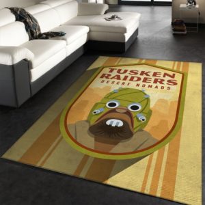 Tusken Raiders Star Wars Badges Area Rug Carpet
