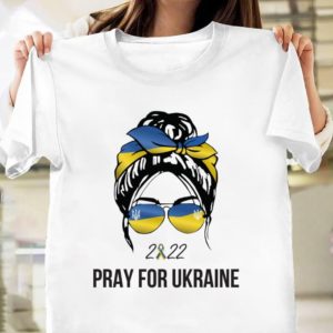 Ukrainian Girl 2022 Pray For Ukraine T-shirt