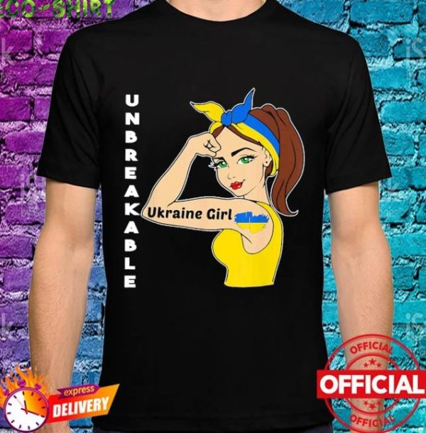 Unbreakable Ukraine Girl Classic T-shirt