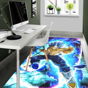 Vegeta Super Saiyans Dragon Ball Z Rugs For Bedroom Aesthetic