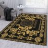 Versace Tiger Area Rug Carpet