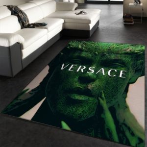 Versace Medusahead Area Rug Carpet