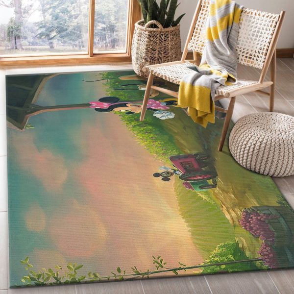 Vineyardharvest Area Rug For Christmas Living Room Rug US Gift Decor