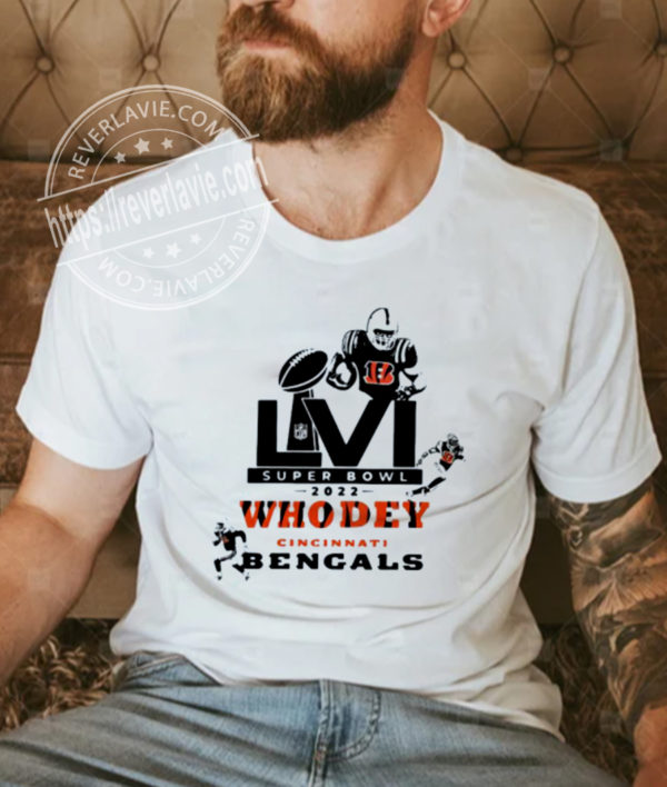 Who Dey Cincinnati Bengals Champions 2022 Super Bowl T-Shirt