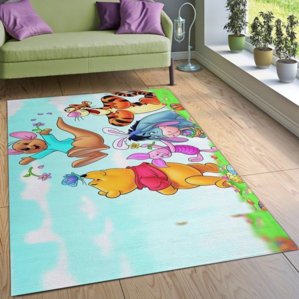 Winnie The Pooh  Area Rug Carpet For Living Room Home Decor