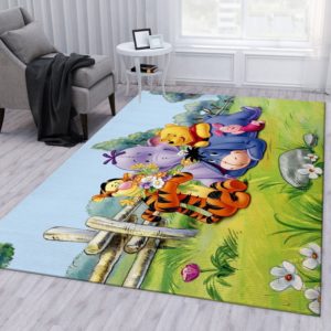 Winnie The Pooh Disney  Area Rug Carpet  For Bedroom Home Decor