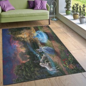 Wishes Granted Disney Area Rug Carpet