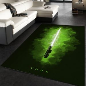 Yoda Star Wars Area Rug Carpet