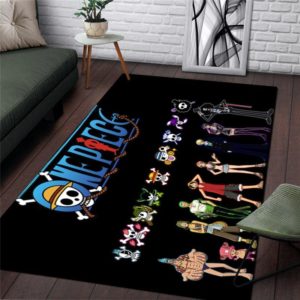 Zoro Luffy Anime Fashion Character One Piece Rug Home Decor
