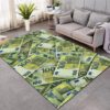 Just Do It Nike Camo Galaxy Rug Home Decor