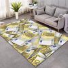 50 Euro Cent Money Rug Home Decor