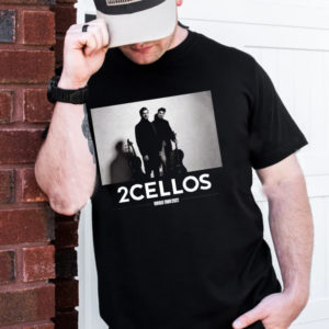 2CELLOS Dedicated US Tour 2022 Double Sided Unisex T-Shirt