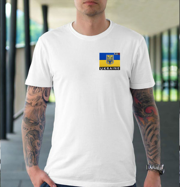 5.11 Ukraine Tactical Ukrainian Flag Shield Unisex T-Shirt