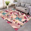 Hypnotic Butterflies Rug For Living Room