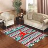 Air Jordan Aztec Pattern Area Rug Carpet
