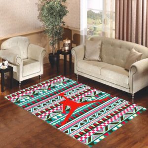 Air Jordan Aztec Pattern Area Rug Carpet