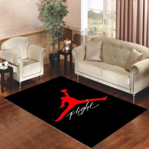 Air Jordan Flight Area Rug Carpet