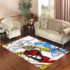 Air Jordan Flight Area Rug Carpet  For Living Room