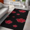 Akatsuki Naruto Rug For Living Room