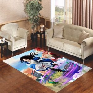 Alice in Wonderland Anime Area Rug Carpet