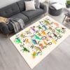 Cartoon Dinosaurs Rug Home For Living Room