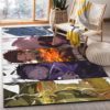 Anime Demon Slayer Area Rug Carpet For Living Room Home Decor