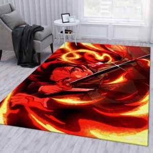 Anime Demon Slayer Area Rug Carpet Home Decor