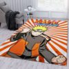 Anime Naruto Uzumaki Rug For Living Room