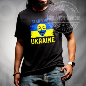 Anonymous I Stand With Ukraine Russian Warship Go Fuck Yourself Classic T-Shirt