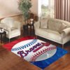 LST Logo Baseball Area Rug Carpet