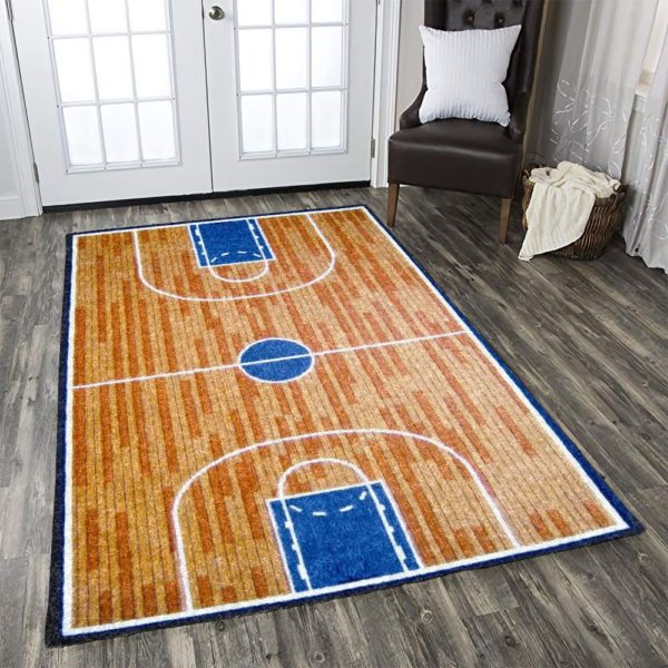 Basketball Area Rug Carpet For Living Room