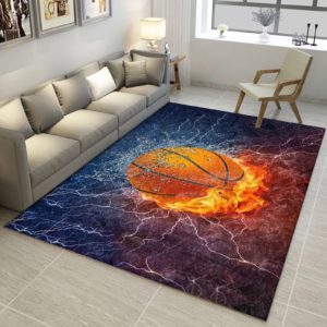Basketball CG Area Rug Carpet