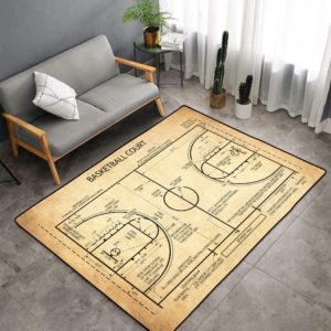 Basketball Court Area Rug Carpet