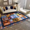 Basketball Behance Area Rug Carpet