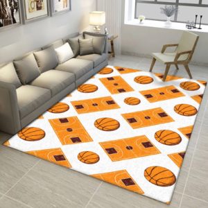 Basketball NN Area Rug Carpet