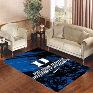 Basketball Passion Ignites Area Rug Carpet