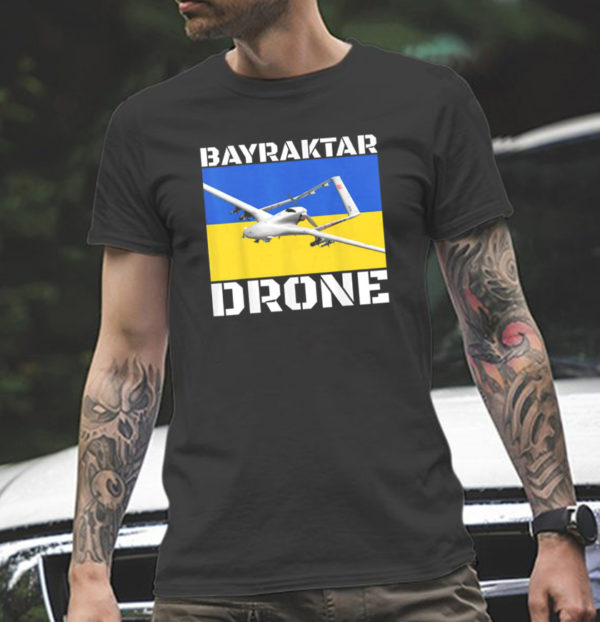 Bayraktar Drone Bayraktar TB2 Model Unisex T-Shirt