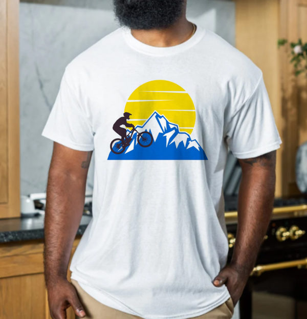 Biker Stand With Ukraine T-Shirt