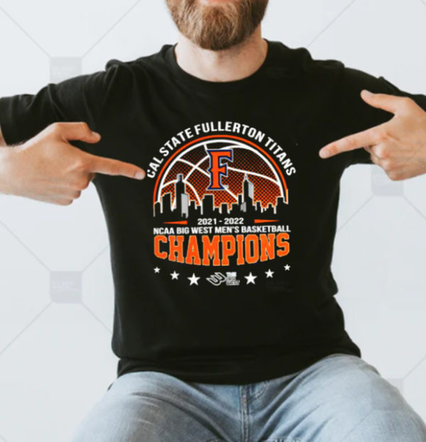 Cal State Fullerton Champions Big West Conference 2022 T-Shirt