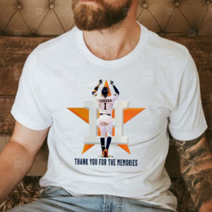 Carlos Correa Houston Astros Thank You For The Memories Unisex T-Shirt