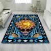 Cat Couple Mandala Area Rug Home Decor