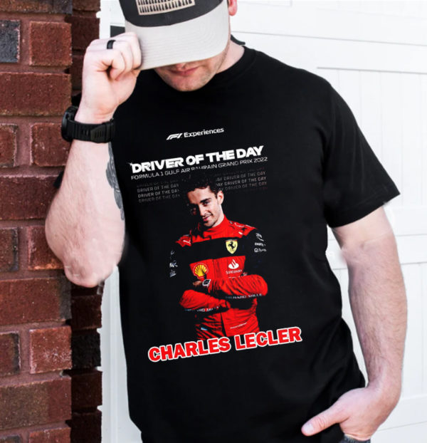 Charles Leclerc Ferrari F1 Wins 2022 Bahrain Grand Unisex T-Shirt