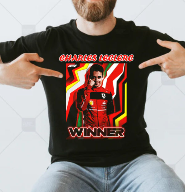 Charles Leclerc Ferrari Wins Bahrain Grand Prix Unisex T-Shirt