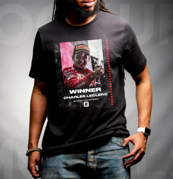 Charles Leclerc Wins Bahrain Grand Prix Unisex T-Shirt