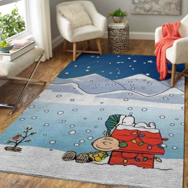 Charlie Brown And Snoopy Area Rug Carpet