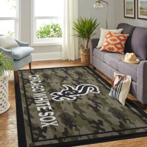 Chicago White Sox Mlb Baseball Area Area Rug Carpet