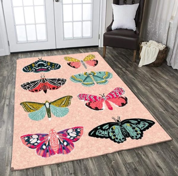 Collections Butterfly Rug Living Room