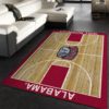 College Home Court Florida State Basketball Team Logo Area Rug