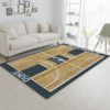 College Home Court Duke Basketball Team Logo Area Rug Carpet